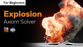 Explosion | Axiom Solver - Houdini Tutorial