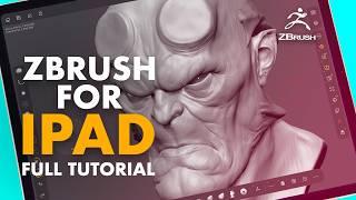 ZBrush for iPad for Experienced ZBrush Artists