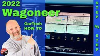 2022 Jeep Wagoneer Series III - CarTech Infotainment and Passengers Screens How To