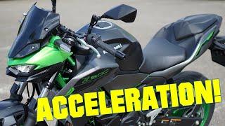 2024 KAWASAKI Z500 SE - ACCELERATION ENTERING HIGHWAY