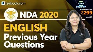 English Questions from NDA Previous Year Paper | NDA English Question Paper Solution