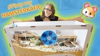 Hamster retten  ULTIMATIVES TRAUMHAUS  #PimpmyHAMSTERKÄFIG01 