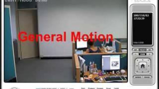 Surveillance System Motion Detection Recording Setup