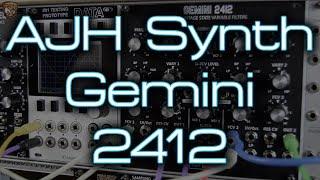 AJH Synth - Gemini 2412 Dual Vintage State Variable Filters