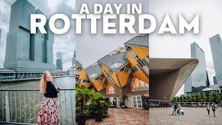 A day exploring Rotterdam | Netherlands travel vlog