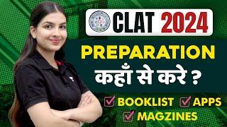 CLAT 2024 Preparation: Sources, Books, Apps, Magazines | All you need to know | Unacademy CLAT #clat