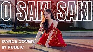 O SAKI SAKI | Batla House | Nora Fatehi dance cover in public by Sharky / PBeach