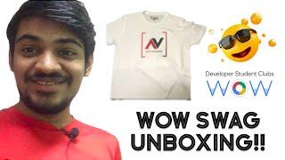 Swag UNBOXING  Google's DSC WOW  | Finally Received!!!!!!!