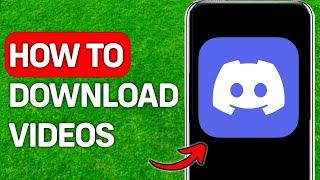 NEW! How To Download Videos From Discord Mobile 2024