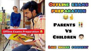 Offline Exams Preparation #priyalkukreja #shorts #ytshorts