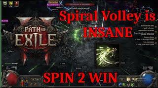 SPIN TO WIN IS FINALLY BACK | Path of Exile 2 Spiral Volley Deadeye Build Guide