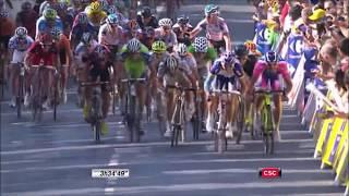 Tour de France 2010 - Stage 4 - Alessandro Petacchi vs Mark Cavendish