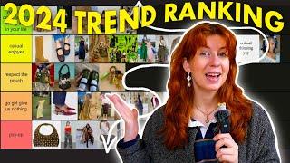 Tier Ranking 2024's Biggest Fashion Trends | Your Most Loved and Hated