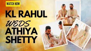 KL Rahul & Athiya Shetty Intimate Wedding : A Bollywood-Cricket Love Story #klrahul #athiyashetty