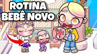 ROTINA BEBÊ NOVO️ | AVATAR WORLD ROTINAS E HISTÓRIAS