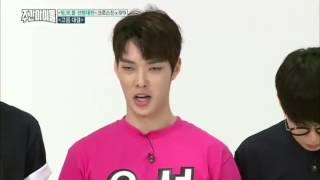 Crossgene VS. SF9 on weekly idol