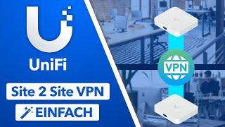 UniFi Site-2Site VPN AUTOMATISCH erstellen - so einfach geht’s!