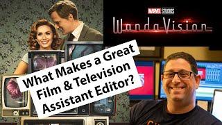 What’s it like to be an assistant editor for Marvel Studios on Wanda Vision?