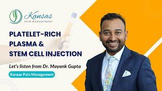 Platelet Rich Plasma | Stem cell Injection Explained by Dr Mayank Gupta