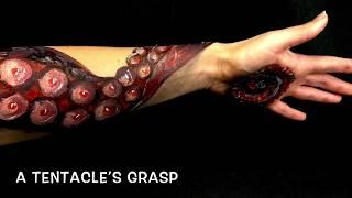 Tentacle Hand Art Body Painting Illusion Video