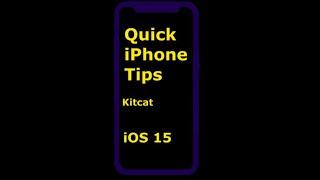 5 Quick Tips to help you use your iPhone better!