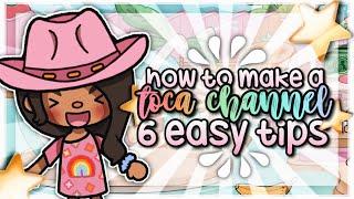 HOW TO MAKE A TOCA CHANNEL!  *AESTHETIC* ||  VOICE || Toca Boca