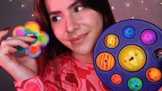 ASMR Mit Anti Stress Spielzeuge (Pop it, Fidget Spinner, Squishies...) | Dori ASMR