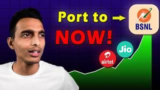 Why? Everyone is Porting to BSNL!  | Jio Airtel VI user Port to BSNL