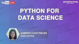 Python For Data Science | Python For Data Analysis | Python Pandas | Python Numpy | Great Learning