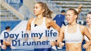 Day in my life as a D1 runner