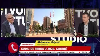 OTVORENI STUDIO - Kuda ide Srbija u 2025. godini? Ovo su najveći izazovi!