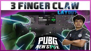 Pubg New State 3 finger claw layout with control code | full gyro layout Setup new state Settings