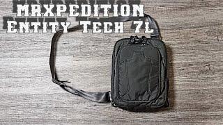 Review Maxpedition Entity Tech Sling Bag 7 L + Loadout