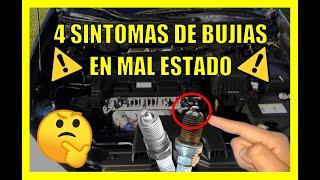 ️ 4 Sintomas De BUJÍAS En Mal ESTADO (ASÍ Va A FALLAR Tu CARRO)