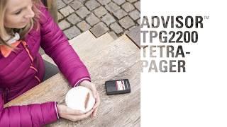 ADVISOR™ TPG2200 TETRA-Pager - Produktvideo (German)