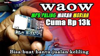 TF Card MP3 Decoder Board Amplifier Module murah meriah review