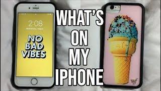 What’s On My IPhone?!