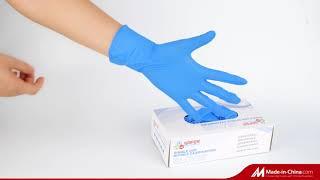 Nitrile Examination Gloves from Safer Medico