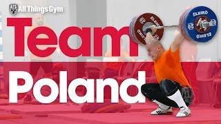 Team Poland Training Hall 2016 European Weightlifting Championships