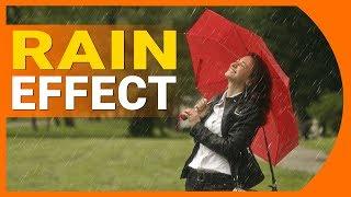 How to make a Rain effect in Photoshop CC