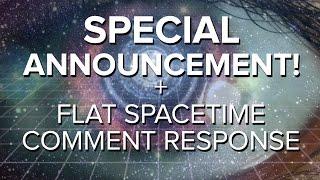 SPECIAL ANNOUNCEMENT + Flat Spacetime Geometry Comments | Space Time | PBS Digital Studios