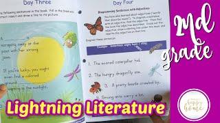 LIGHTNING LITERATURE GRADE 2 REVIEW || Hewitt Homeschooling || Secular Language Arts Curriculum