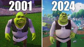 Evolution of Shrek Games [2001-2024]