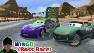 CARS - PSP Wingo Boss Race GAMEPLAY (HD)