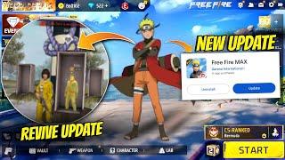 New Revive Update Free Fire | Free Fire X Naruto update  | free fire new update | ff advance server