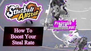 Streetball Allstar - How To Boost Your Steal Rate