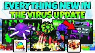 EVERYTHING NEW IN The VIRUS UPDATE! F2P TITANIC, EASY HUGE AND MORE! Pet Simulator 99!