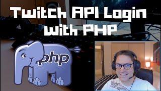 Twitch API Login with PHP