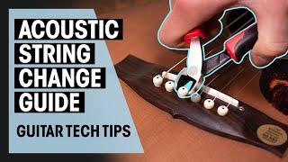 How to change strings on Acoustic Guitar | Guitar Tech Tips | Ep. 11 | Thomann