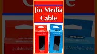 Jio Media cable se Mobile TV Experience | Convert Phone into Mobile TV Jio Media Cable #shorts